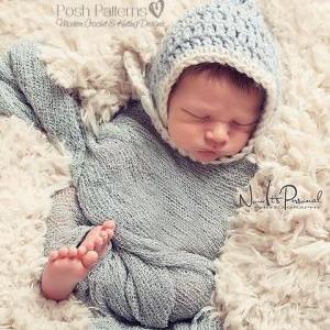 Crochet Hat Pattern Pixie Hat Chin Strap Pixie Hat Pattern Newborn To ...
