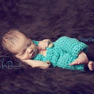 Crochet Pattern - Baby Pants Longie..