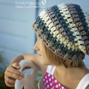Crochet Pattern - Crochet Slouchy H..