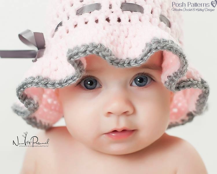 newborn summer hat