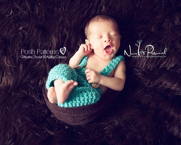 Crochet Pattern - Baby Pants Longies Leg Warmers - Suspender Pants Overalls - PDF 326 - Newborn to 12 Months