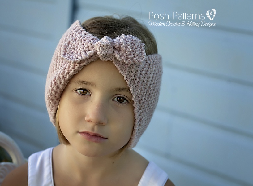 Knitting Pattern Knit Headband Pattern Headband Knitting Pattern Ear Warmer Includes Baby Toddler Child Adult Sizes Pdf 392