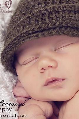 Crochet Hat Pattern Newsboy Hat Crochet Pattern PDF 197 Newborn to Adult Sizes